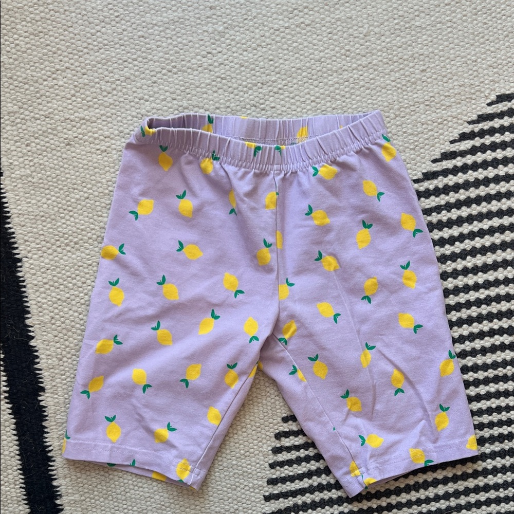Hannah Andersson Kids Lemon Print Shorts